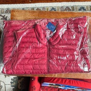 Huk puff vest, size XL